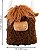 Brinquedo de Pelucia Kong Vaca KONG Comfort Jumbo Highland Cow Extra Grande - Imagem 3