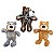 KONG Bear Knots: Brinquedo Resistente para Cachorro com Pelúcia e Corda - Imagem 1