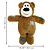 KONG Bear Knots: Brinquedo Resistente para Cachorro com Pelúcia e Corda - Imagem 6