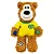 Brinquedo p/Cachorro KONG Wild Knots Bear Copa 2026 Brasil M/L - Edição Limitada - Imagem 6