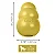 Brinquedo Recheavel Kong Classic Dourado - 50 ANOS - Imagem 8