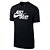 Camiseta Nike Sportswear Just Do It Masculina Preta - Imagem 4