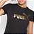 Camisa Puma Essentials Metallic - Feminina - Preto/Dourado - Imagem 2