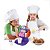 Brinquedo Infantil Multikids Kids Chef Sorveteria Massa Faz Sorvete de Verdade com Acessórios - Roxo - BR1809 - Imagem 4