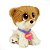 Brinquedo Infantil Multikids Pelucia Adota Pets Lulu Cachorro Com Acessórios - Marrom - BR1066 - Imagem 2