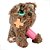 Brinquedo Infantil Multikids Pelucia Adota Pets Scott Cachorro Com Acessórios - Marrom - BR1068 - Imagem 2