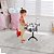 Brinquedo Infantil Multikids Set de Bateria Miraculous Ladybug Com Banco e Baquetas - Preto e Vermelho - BR1607 - Imagem 2