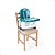 Cadeira de Refeição Infanti Portatil Mila de Facil Transporte Ajuste de Altura e Cinto de 5 pontas - Azul - IMP91111 - Imagem 6