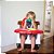 Cadeira de Refeição Infanti Portatil Mila de Facil Transporte Ajuste de Altura e Cinto de 5 pontas - Vermelho - IMP91112 - Imagem 6