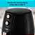 Fritadeira Elétrica Black Decker Air Fryer 1400w 5L Até 200 graus e Botoes em Inox - Preto - 110V - AFM5-BR - Imagem 5