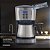 Cafeteira Elétrica Black Decker 900w Gourmand Gris Jarra de Inox Programavel 1,25l - Inox - 220V - Cm300g-b2 - Imagem 6