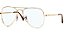 RAYBAN AVIADOR RB6049 2500 55 - ÓCULOS DE GRAU - Imagem 1