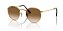 RAYBAN ROUND METAL RB3447 001/51 50 - ÓCULOS DE SOL - Imagem 1