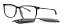 JAGUAR 36834 6500 55-OCULOS DE GRAU COM CLIP ON POLARIZADO - Imagem 1