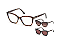 TOM FORD TF5641-B ECO 054 53 - ÓCULOS DE SOL CLIC ON - Imagem 1