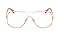 MAXMARA MM5222-B 032 59 - ÓCULOS DE GRAU COM FILTRO AZUL - Imagem 2
