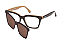 MAX MARA MM5213 050 52- ÓCULOS DE GRAU COM CLIP ON - Imagem 1