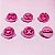 Kit Carimbos Pets - 7 Peças - Cor Rosa (Blue Star) - Imagem 1