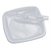 KIT CHURRASCO PRATO, GARFO E FACA COM 10 UNIDADES BRANCO- BIODEGRADÁVEL (TRIKTRIK) - Imagem 1