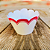 12 SAIA PARA CUPCAKE FRANCESINHA VERMELHO 12.41 (NC TOYS CUPCAKE) - Imagem 1