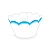 12 SAIA PARA CUPCAKE FRANCESINHA AZUL 12.39 (NC TOYS CUPCAKE) - Imagem 2
