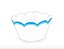 12 SAIA PARA CUPCAKE FRANCESINHA AZUL  12.39  ( NC TOYS CUPCAKE ) - Imagem 1