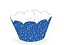 12 SAIA PARA CUPCAKE IMITAÇÃO GLITTER AZUL  12.62  ( NC TOYS CUPCAKE ) - Imagem 1