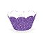 12 SAIA PARA CUPCAKE IMITAÇÃO GLITTER ROXO  12.61  ( NC TOYS CUPCAKE ) - Imagem 1