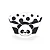 12 SAIA PARA CUPCAKE TEMA PANDA 68.2 (NC TOYS CUPCAKE) - Imagem 2