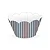 12 SAIA PARA CUPCAKE LISTRAS AZUL/MARROM 12.29 (NC TOYS CUPCAKE) - Imagem 2
