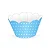 12 SAIA PARA CUPCAKE POÁ AZUL CLARO/BRANCO 12.18 (NC TOYS CUPCAKE) - Imagem 2