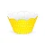 12 SAIA PARA CUPCAKE POÁ AMARELO/BRANCO 12.15 (NC TOYS CUPCAKE) - Imagem 2