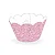 12 SAIA PARA CUPCAKE IMITAÇÃO GLITTER ROSA 12.58 (NC TOYS CUPCAKE) - Imagem 2