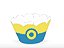 12 SAIA PARA MINI CUPCAKE TEMA AMARELINHOS  20.30   ( NC TOYS MINI CUPCAKE ) - Imagem 1