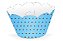 12 SAIA PARA MINI CUPCAKE POÁ AZUL CLARO/MARROM  20.11  ( NC TOYS MINI CUPCAKE ) - Imagem 1