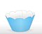 12 SAIA PARA MINI CUPCAKE AZUL CLARO  20.4  ( NC TOYS MINI CUPCAKE ) - Imagem 1