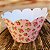 12 SAIA PARA CUPCAKE LINHA FLORAL ROSA 48.5 (NC TOYS CUPCAKE) - Imagem 1
