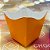 10 Cachepo Festa Laranja 9X9X7 cm Vaso Decoração 2.13 (Nc Toys Cachepo) - Imagem 2