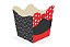 10 Cachepo Festa Laço Vermelho 9X9X7Cm Vazo Decoração  32.1   ( Nc Toys Cachepo ) - Imagem 1