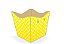 10 Cachepo Festa Poá Amarelo/Branco 9X9X7Cm Vazo Decoração  2.16  ( Nc Toys Cachepo ) - Imagem 1