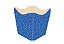 10 Cachepo Festa Imitação Glitter Azul  9X9X7Cm Vazo Decoração   2.70 ( Nc Toys Cachepo ) - Imagem 1