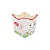 10 Cachepo Festa Páscoa 9X9X7 cm Vaso Decoração 65.1 (Nc Toys Cachepo) - Imagem 3