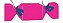 10 Caixa Bala   Lembrancinha Festa Pink 8.26 (Nc Toys) - Imagem 1