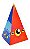 8 Caixa Cone Lembrancinha Monstros  83.4  ( Nc Toys Cone ) - Imagem 1