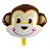 Balão Metalizado Macaco  Animais Safári  30 Cm (Ex) - Imagem 1