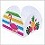 50 FORMINHAS PARA DOCES TEMA FLAMINGO 4 PÉTALAS 3,3X3,3X2,2  67.3 (NC TOYS SIMPLES) - Imagem 1