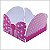 50 FORMINHAS TEMA LAÇO ROSA PARA DOCES 4 PÉTALAS 3,3X3,3X2,2  41.3 (NC TOYS SIMPLES) - Imagem 1