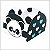 50 FORMINHAS PARA DOCES TEMA PANDA 4 PÉTALAS 3,3X3,3X2,2  69.3 (NC TOYS SIMPLES) - Imagem 1