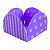 50 Forminhas Listras Poá Lilás/Rosa Para Doces 4 Pétalas 3,3X3,3X2,2 10.45 (Nc Toys Simples) - Imagem 3