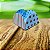 50 Forminhas Listras Poá Azul/Marrom Para Doces 4 Pétalas 3,3X3,3X2,2  10.35 (Nc Toys Simples) - Imagem 1